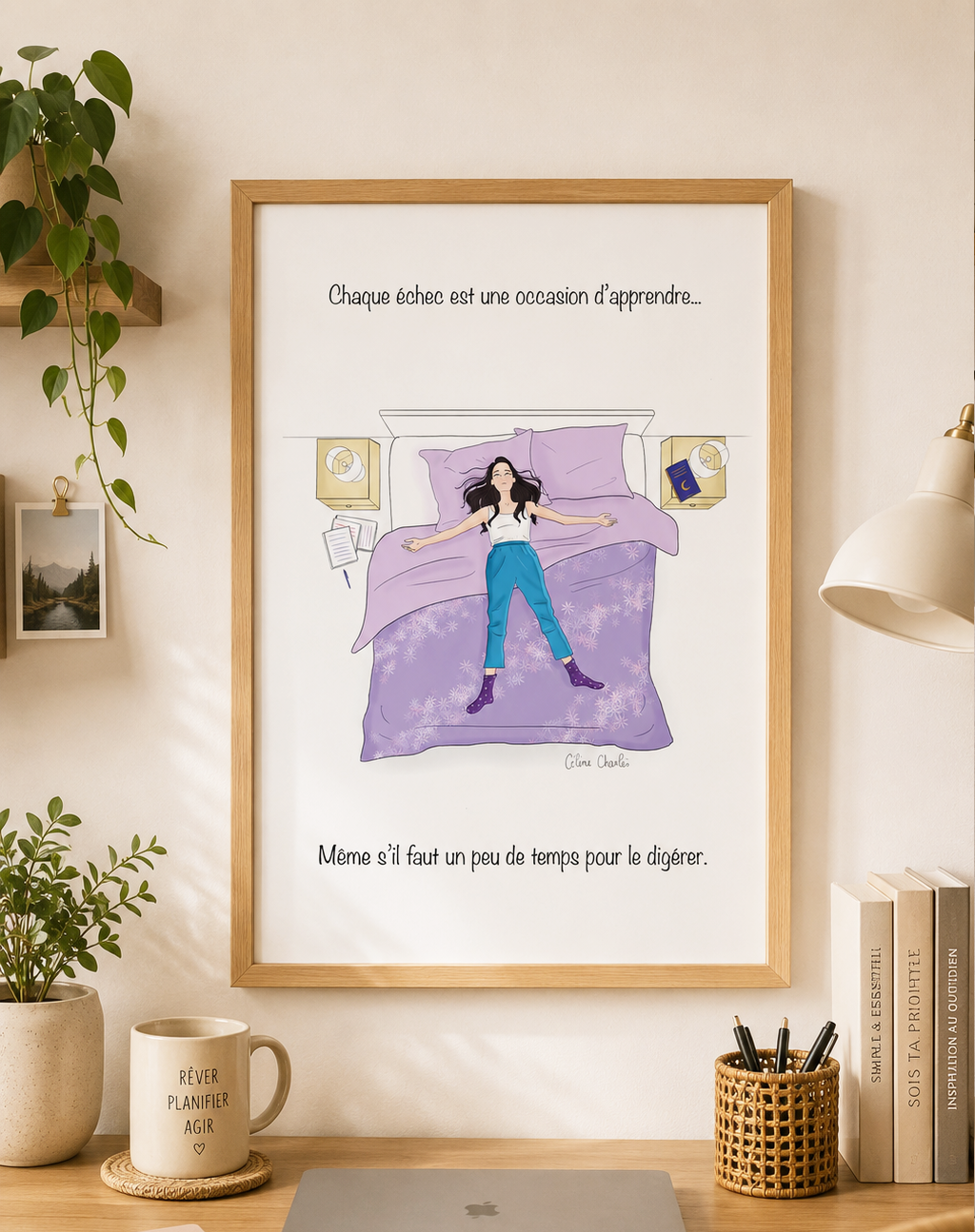 Chaque échec est une occasion d'apprendre – Illustration à télécharger et imprimer